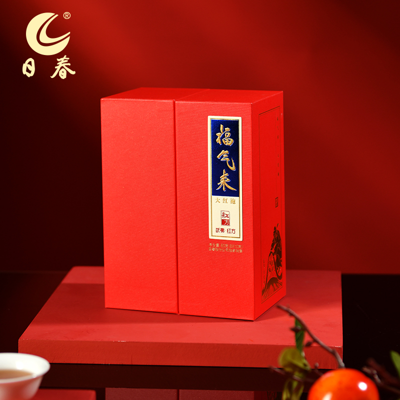 日春茶叶大红袍岩茶【福气来大红袍625】乌龙茶武夷山岩茶80g