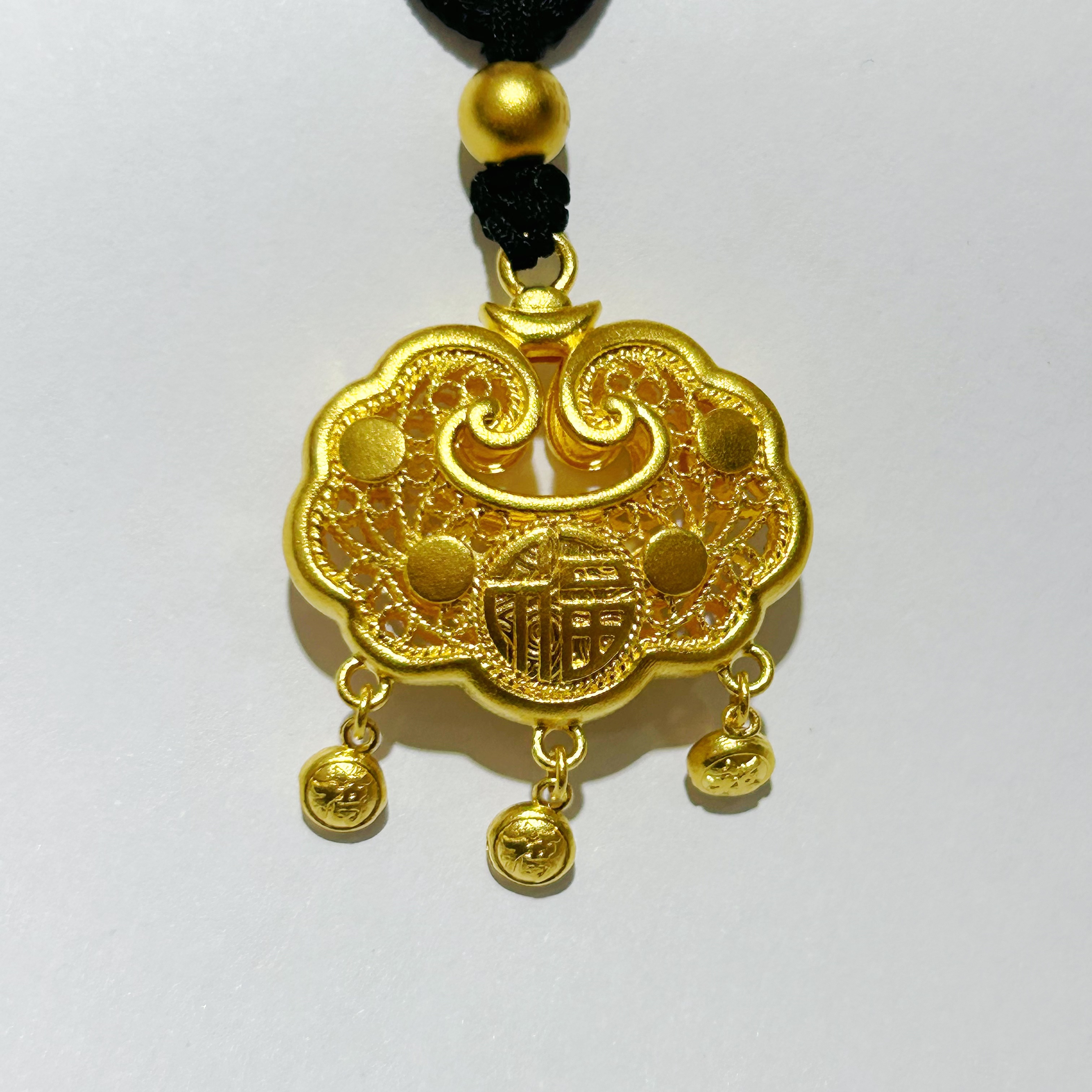 【富远黄金工厂店】足金古法镂空锁包FYHD010370