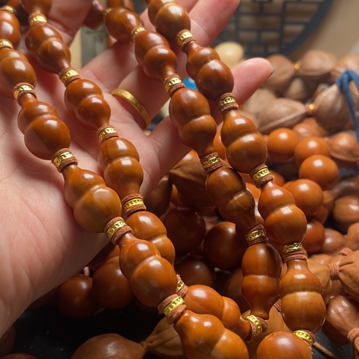 s***7橄榄核手串/手链葫芦脖挂