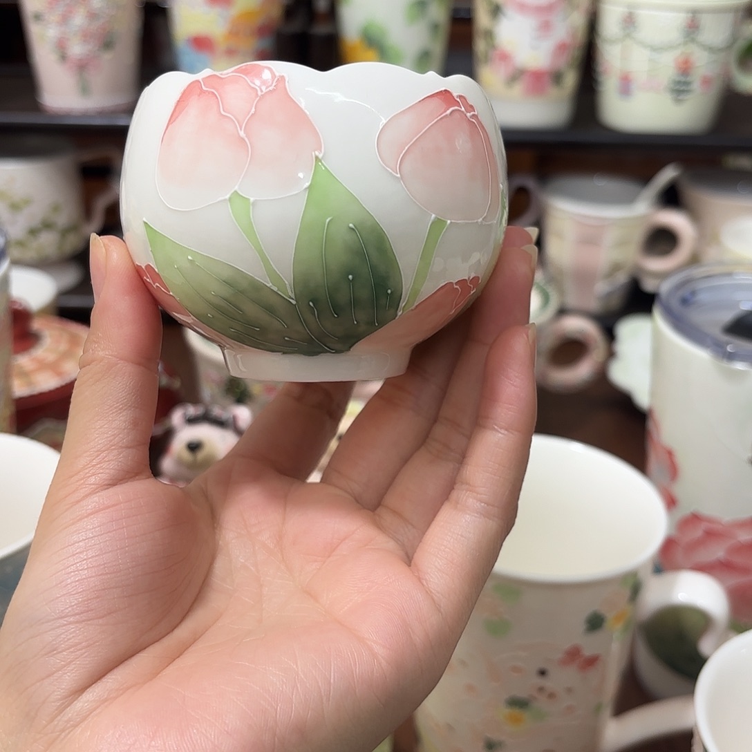 嘴***~景德镇原创手绘陶瓷