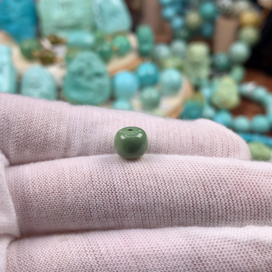 绿松石未镶嵌珠宝奇石8mm