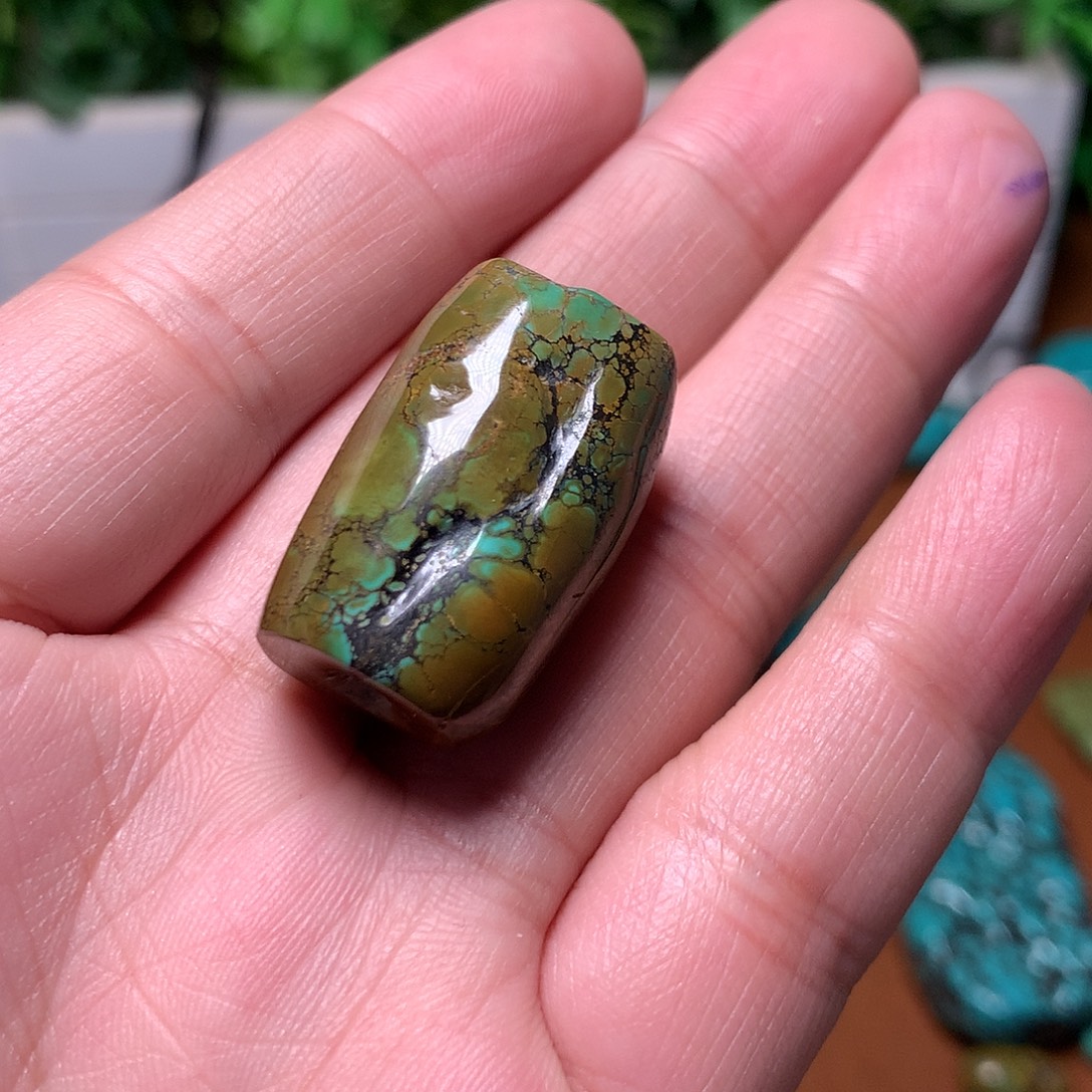 师***！绿松石未镶嵌珠宝奇石