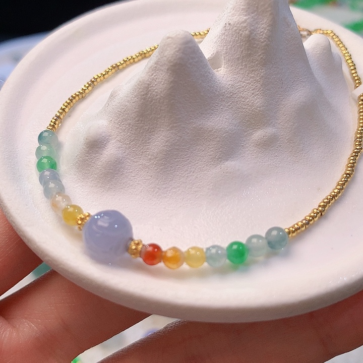 定制翡翠未镶嵌冰种小米 毛货