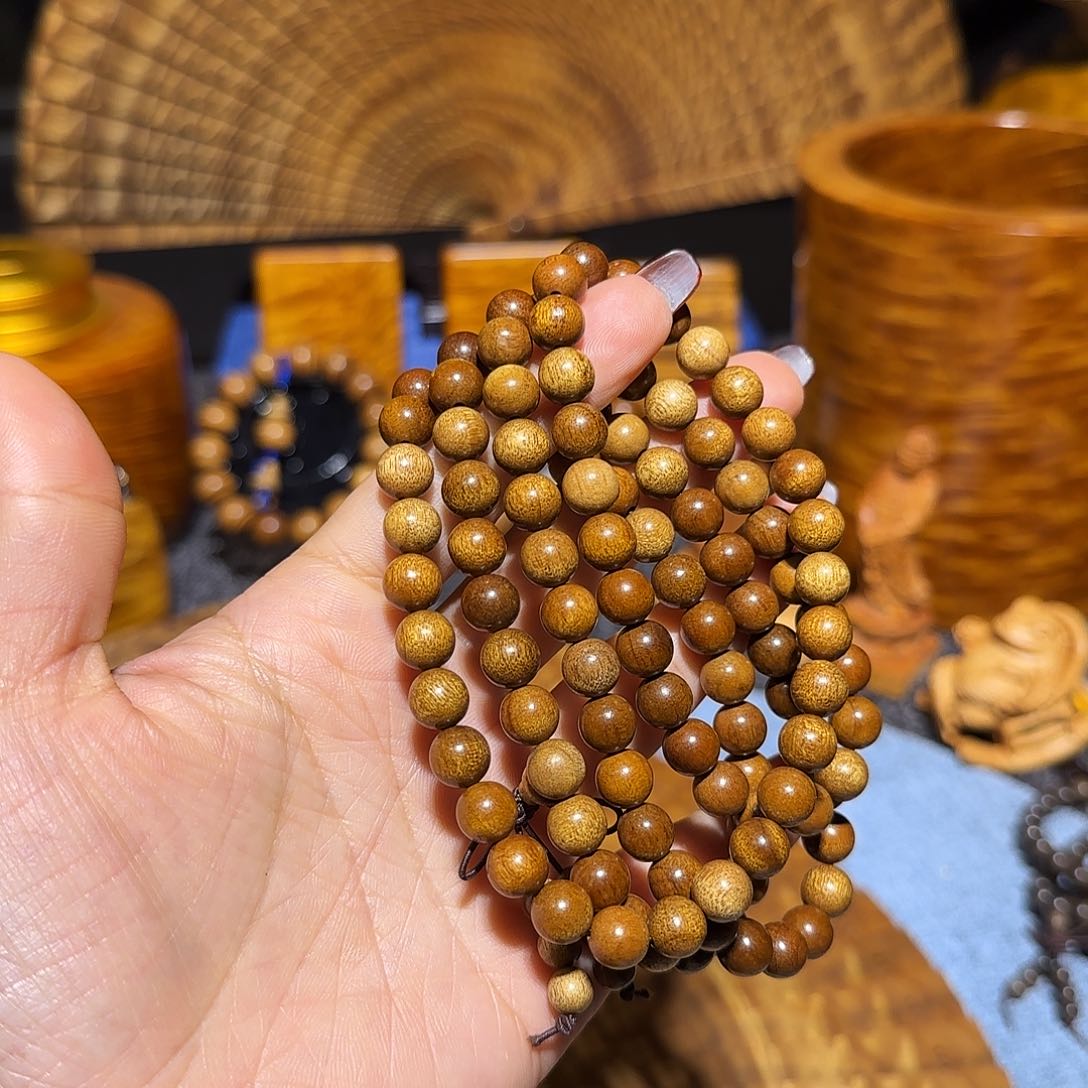 金丝楠小叶桢楠手把件