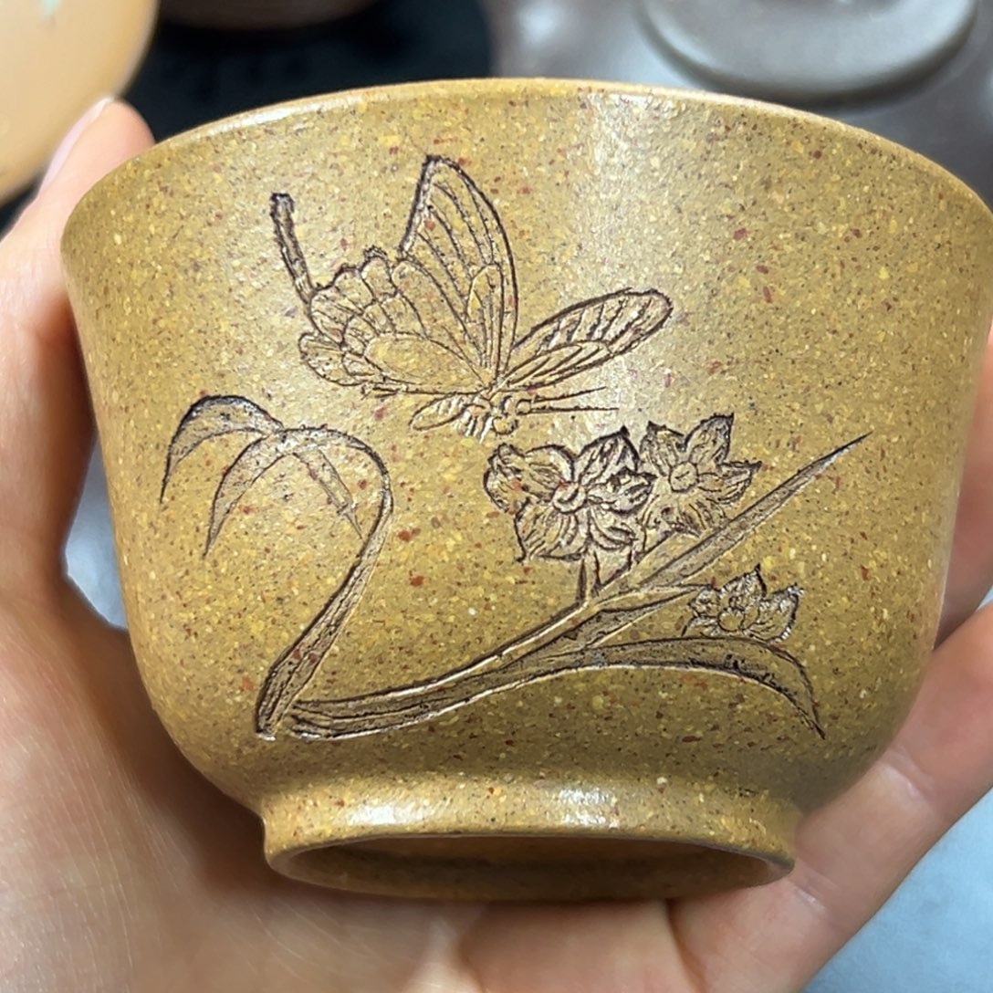 紫砂茶杯老段主人杯