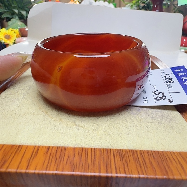 航***)玛瑙/玉髓未镶嵌手镯