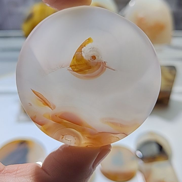 玛瑙/玉髓未镶嵌吊坠(不含链)6号