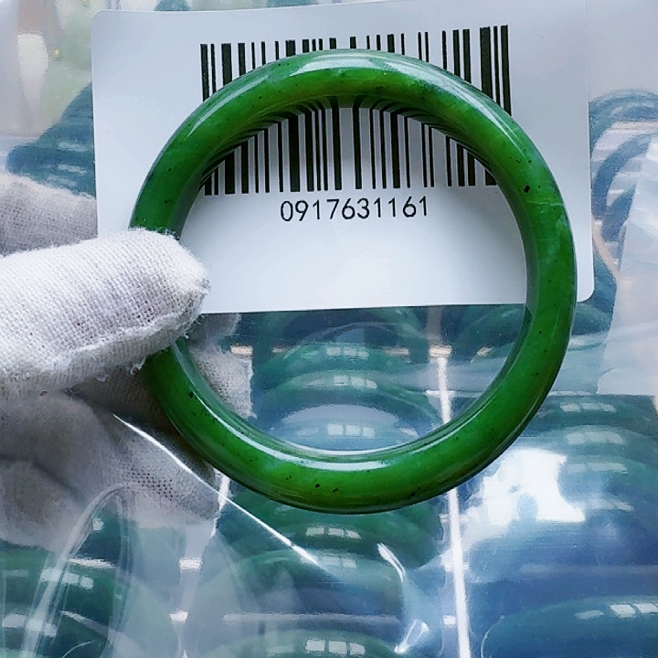 和田玉（碧玉）手镯未镶嵌54