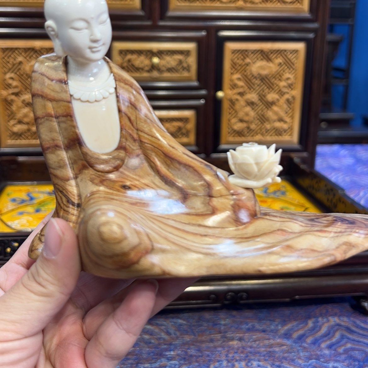 【闪购商品】花梨木类成套家具南*芯花梨摆件