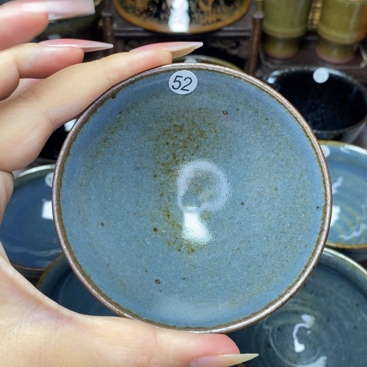 神***棍茶盏建窑建盏主人杯