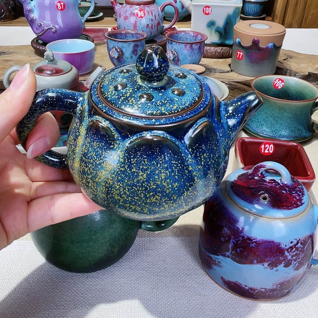 壶禹州钧瓷艺术作品