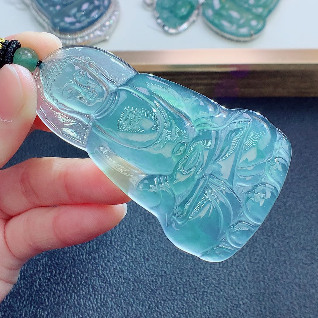 翡翠颈饰未镶嵌꧁****꧂翡翠