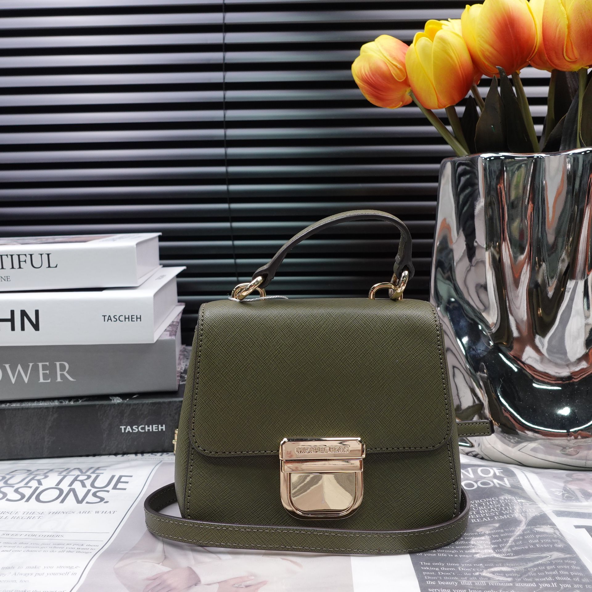 95新 MICHAELKORS/迈克高仕 单肩包/T20221373
