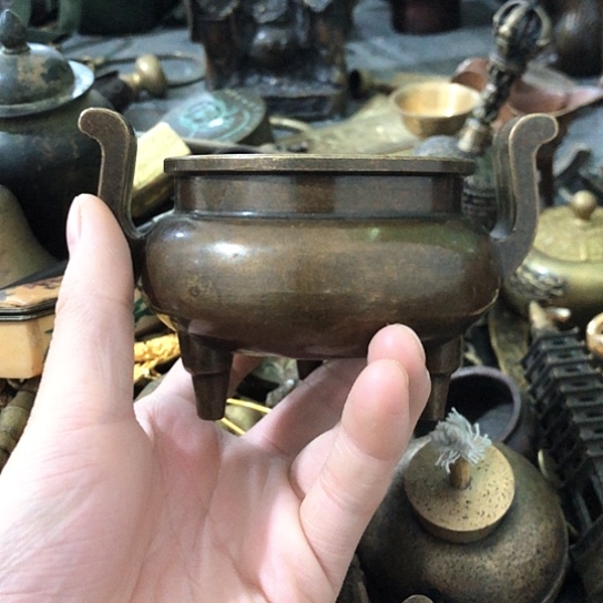 七***圆闪电购铜摆件工艺品