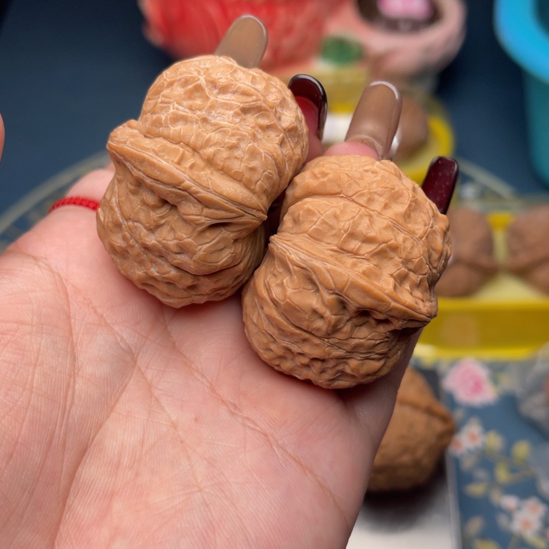 文玩核桃把件迟*南瓜墩42