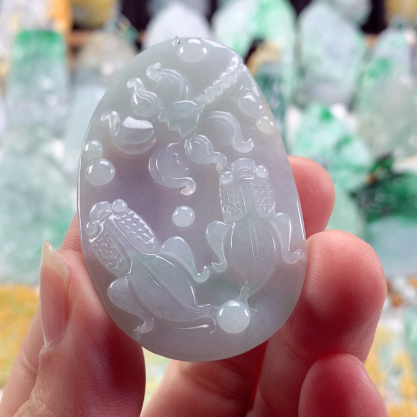 【闪购商品】翡翠吊坠(不含链)未镶嵌