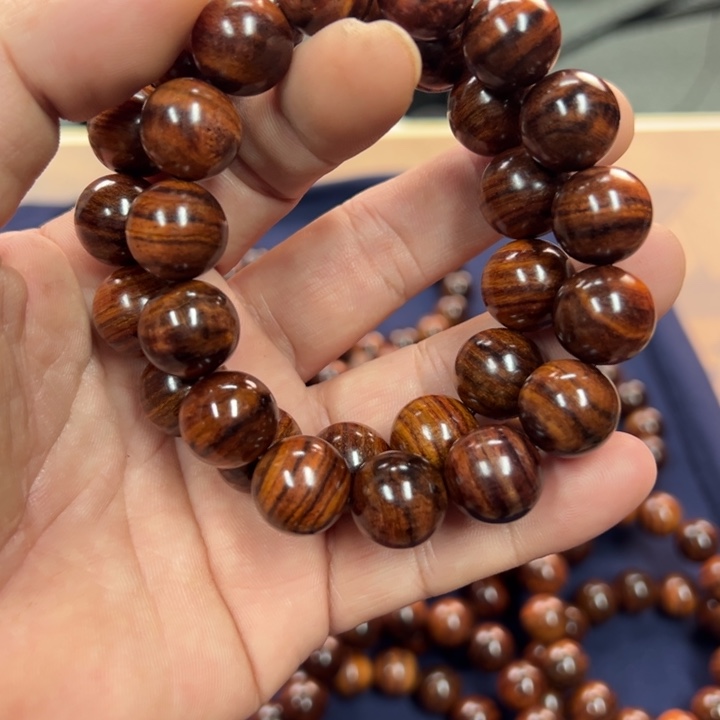 黄花梨/降香黄檀海南黄花梨1.5手串