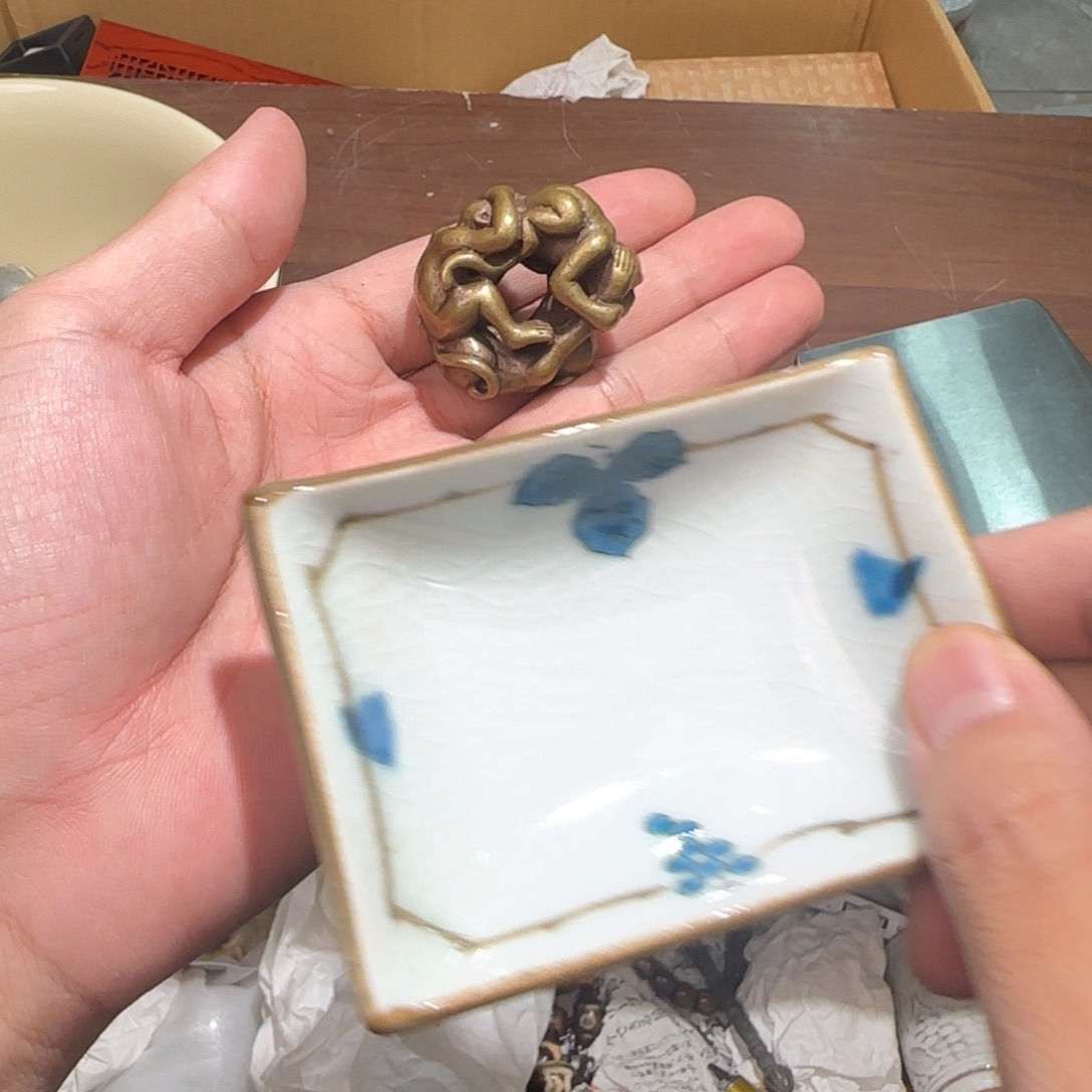 陶瓷孤品单件车里拍紫砂