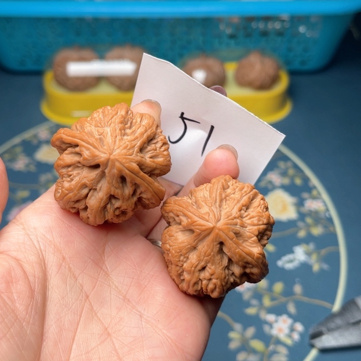 文玩核桃把件40大粗筋