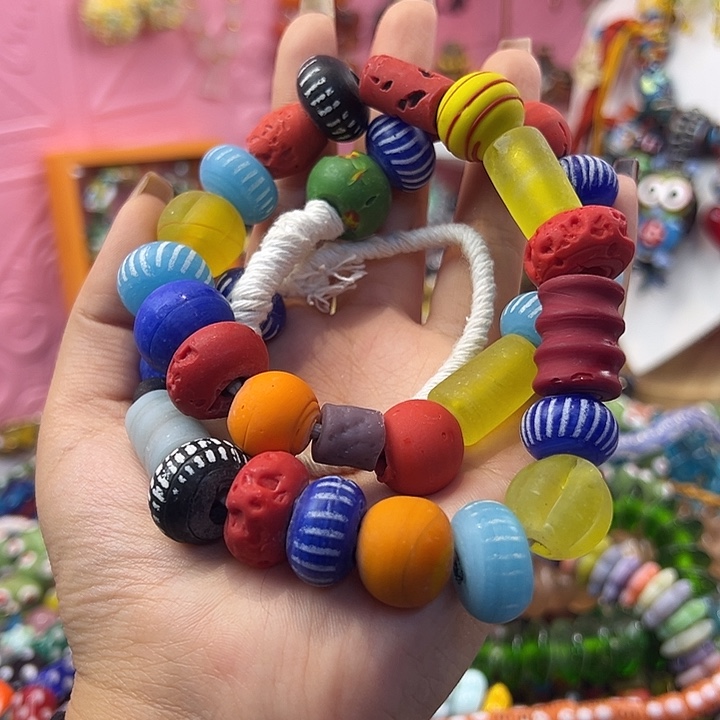 颈饰琉璃尼泊尔琉璃