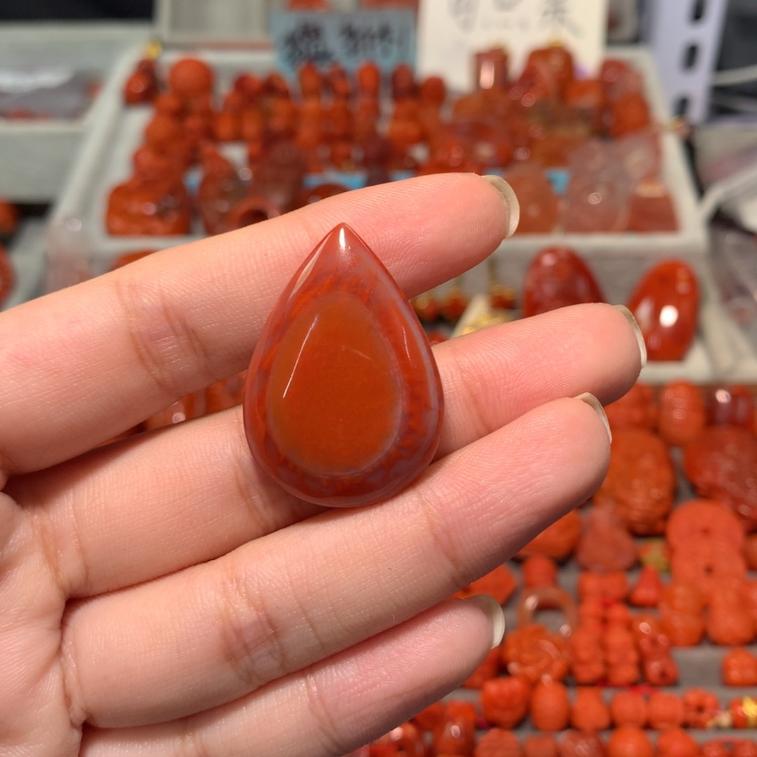 【闪购商品】未镶嵌水滴吊坠南红玛瑙