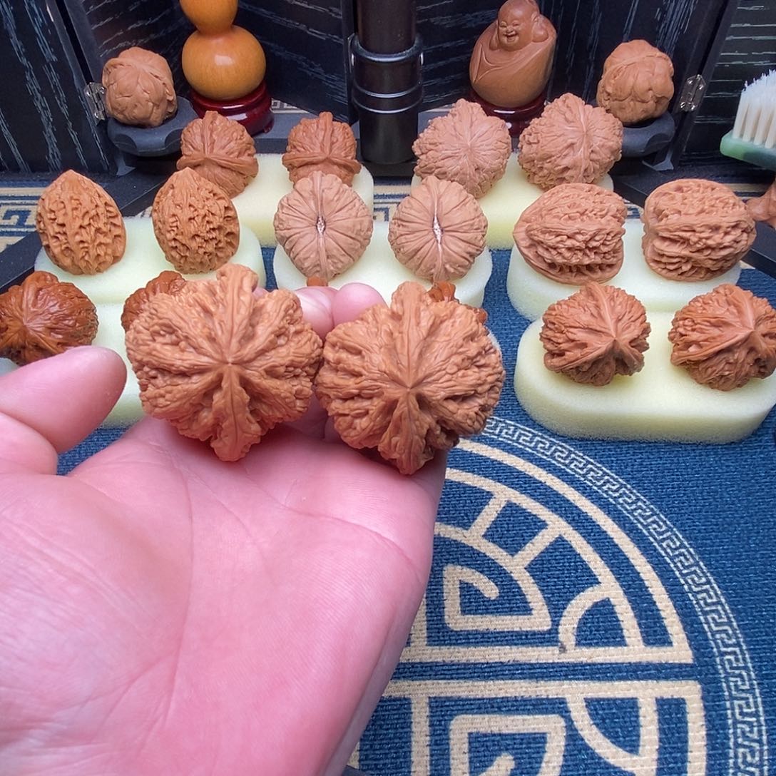 吊坠文玩核桃粗筋46尺