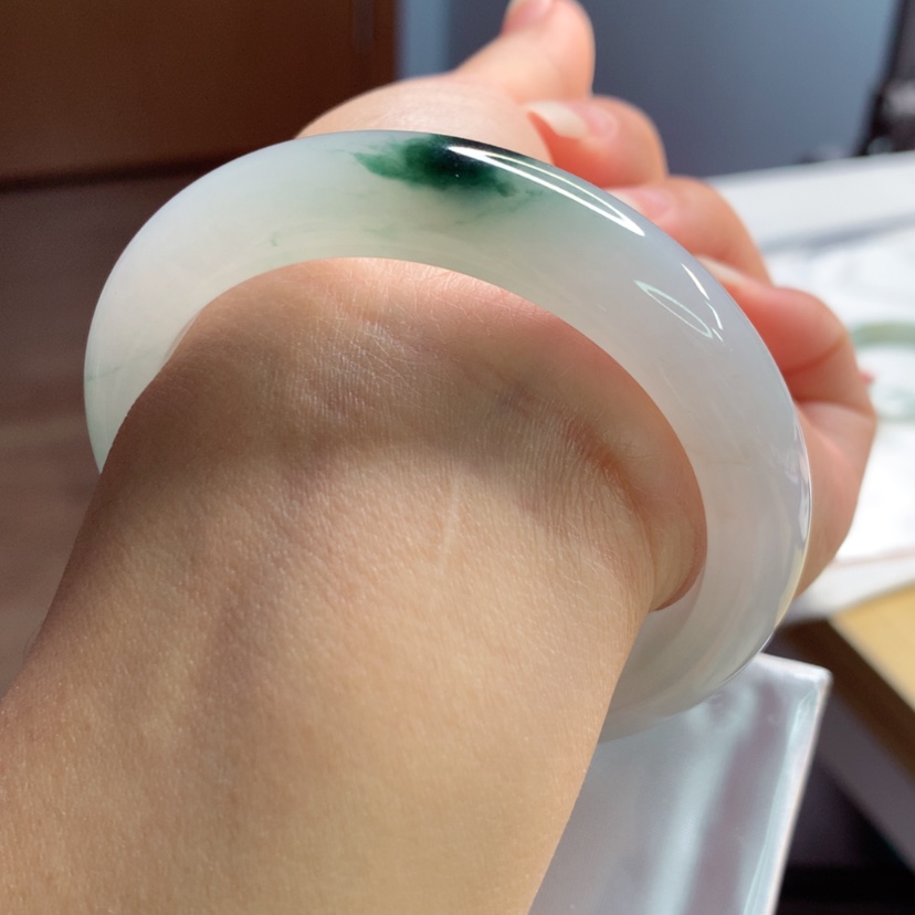 【闪购商品】翡翠手镯未镶嵌天然翡翠手镯