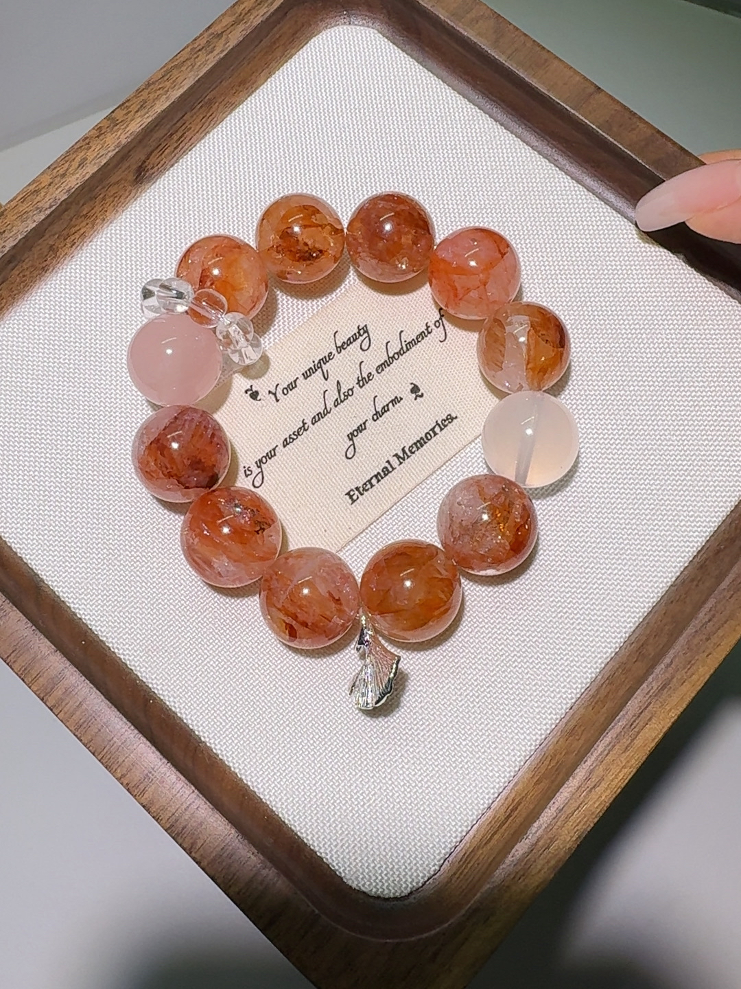 绯柚雪酪宴-《红胶花西柚粉奶白晶》