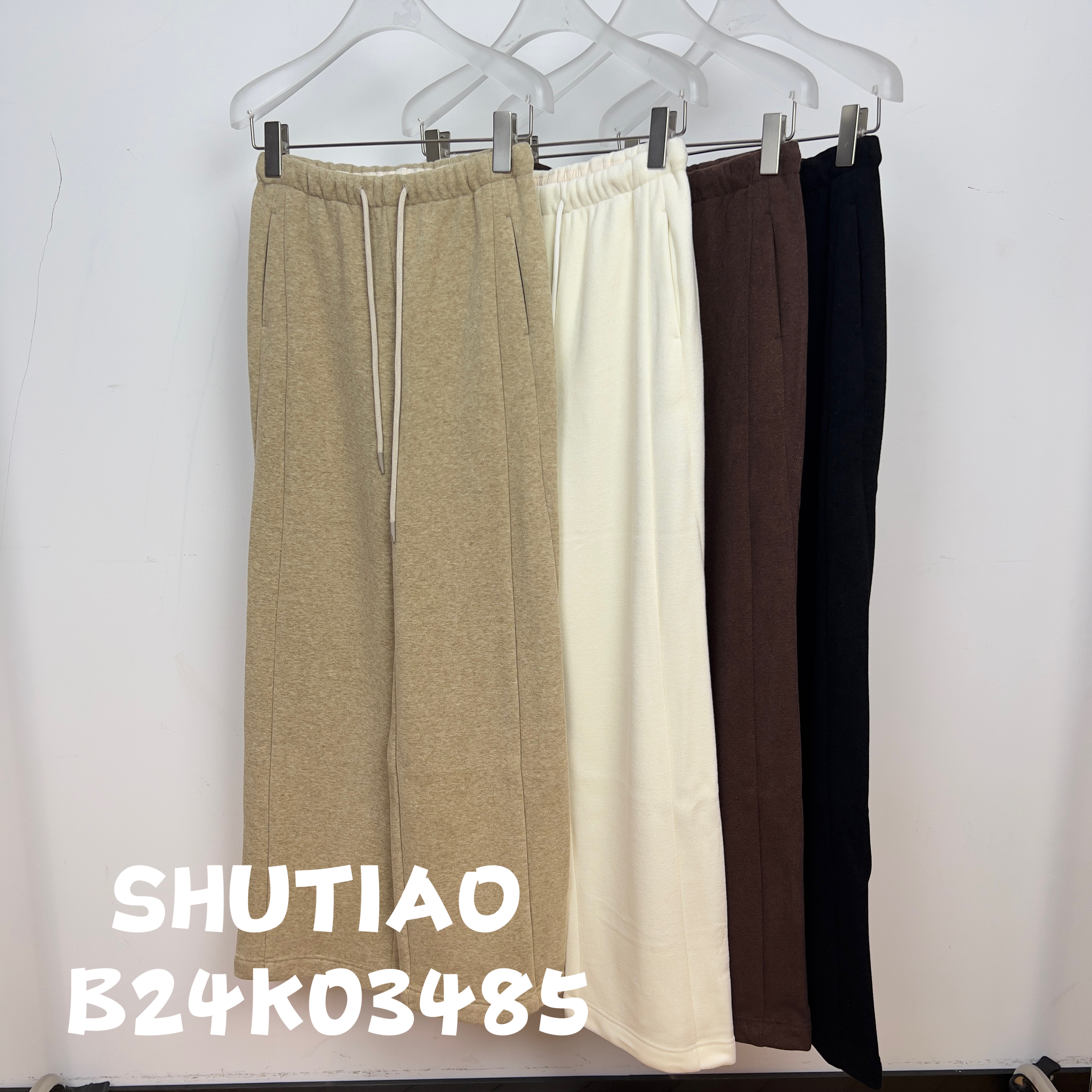 【SHUTIAO】2024秋冬：新款小众设计款裤子B24K03485