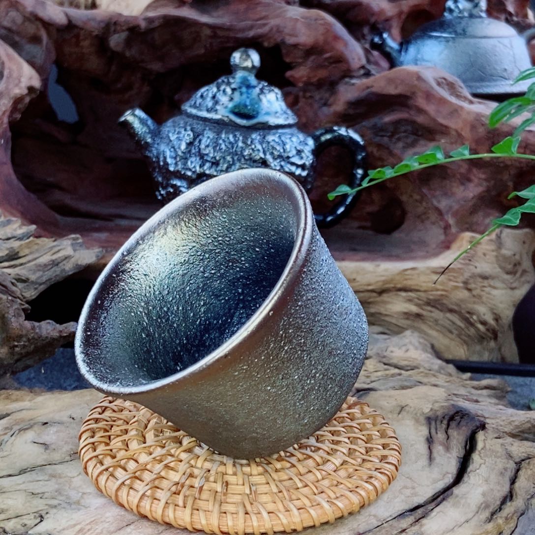 建水紫陶柴烧茶具