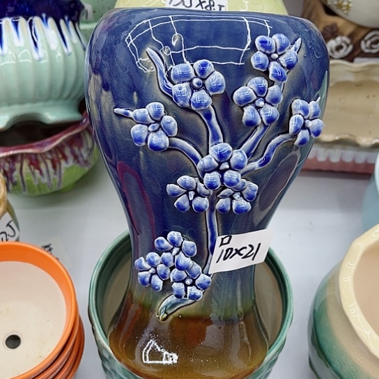 红陶多肉绿植陶瓷花盆