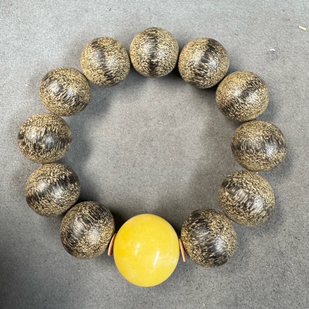 B345沉木圆珠手串