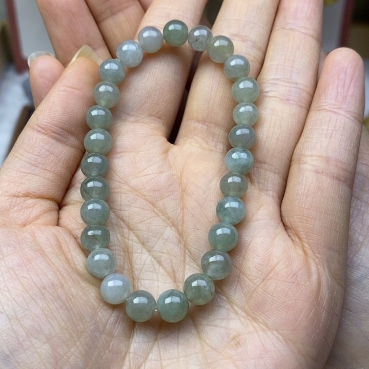 桃***华翡翠裸石个别微瑕