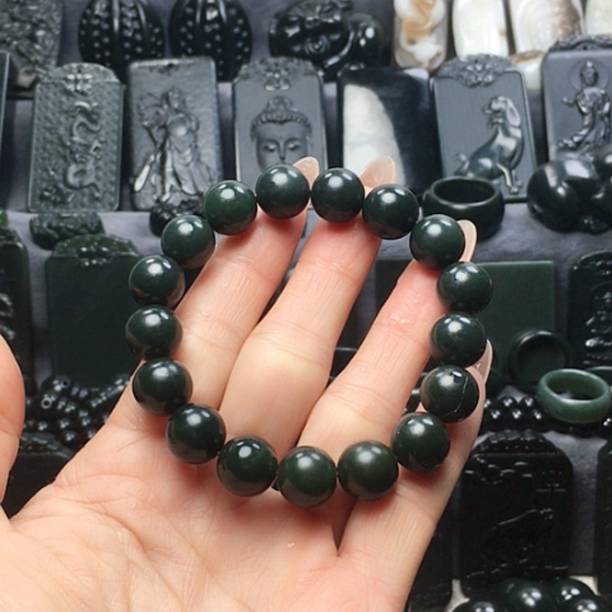 【闪购商品】和田玉手串未镶嵌