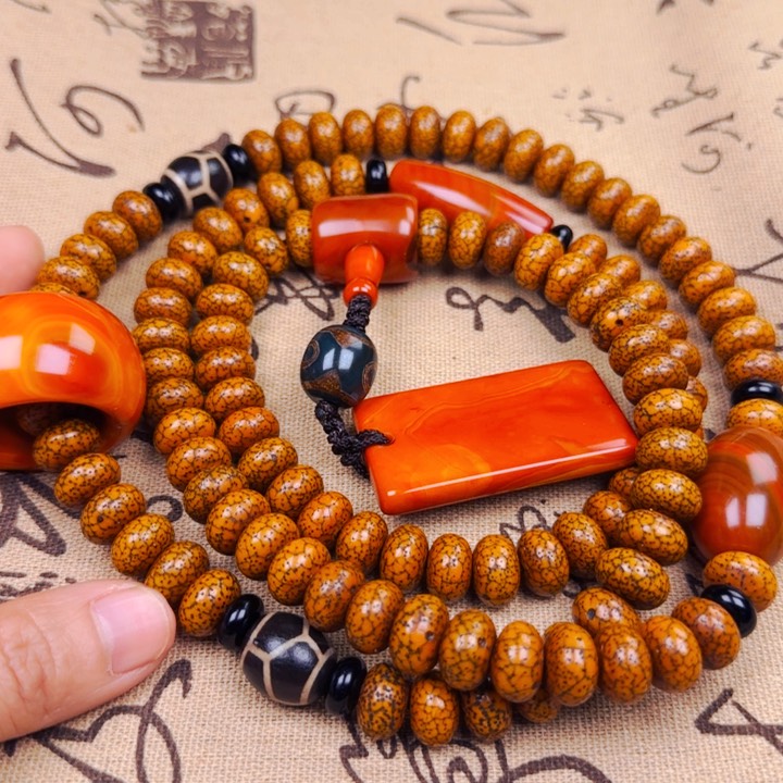 星月菩提吊坠骑****象脖挂