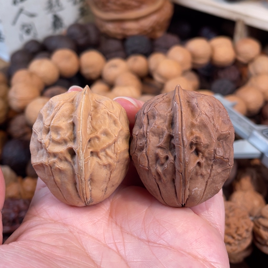 文玩核桃把件大白菜35