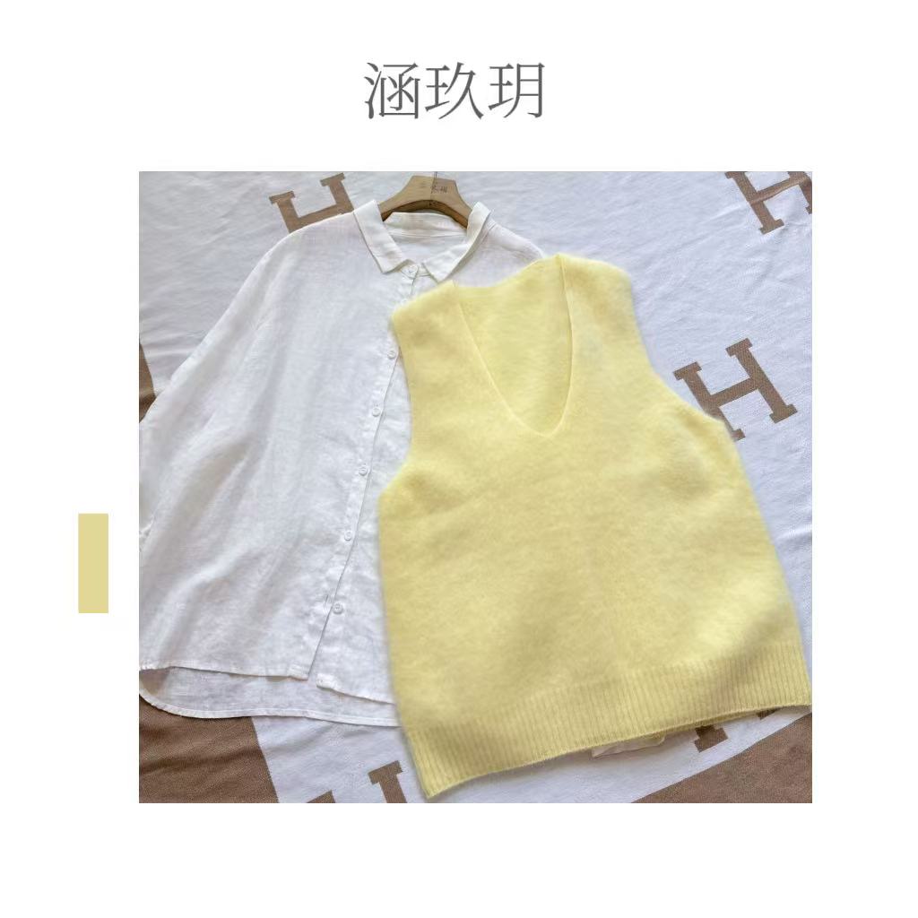 涵玖玥【珍奢拉绒】北纬38.5度 柔美绒感叠搭马甲影05-102-净版