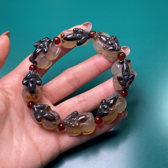 玛瑙/玉髓未镶嵌手链