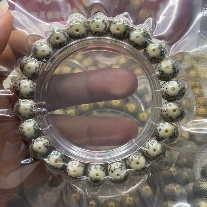 星月菩提手串吃****皮12苹果大眼睛