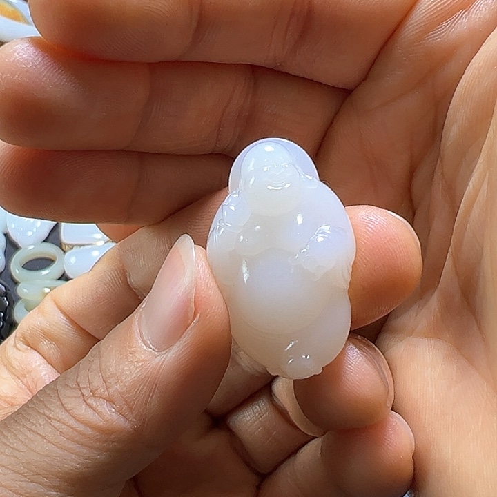 和田玉挂件未镶嵌A****H