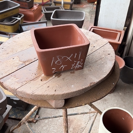 紫砂花盆透气花盆