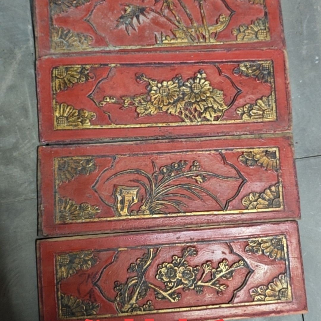 雕花木板，一物一价