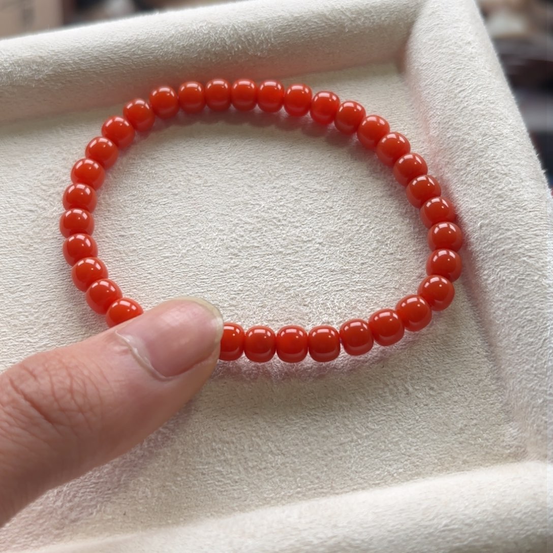 南红玛瑙单圈未镶嵌S*