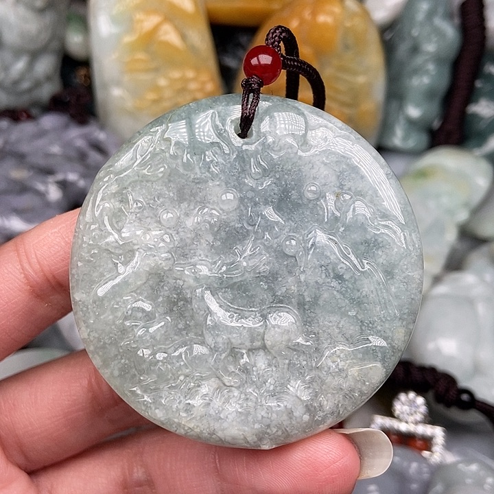 颈饰未镶嵌翡翠翡翠