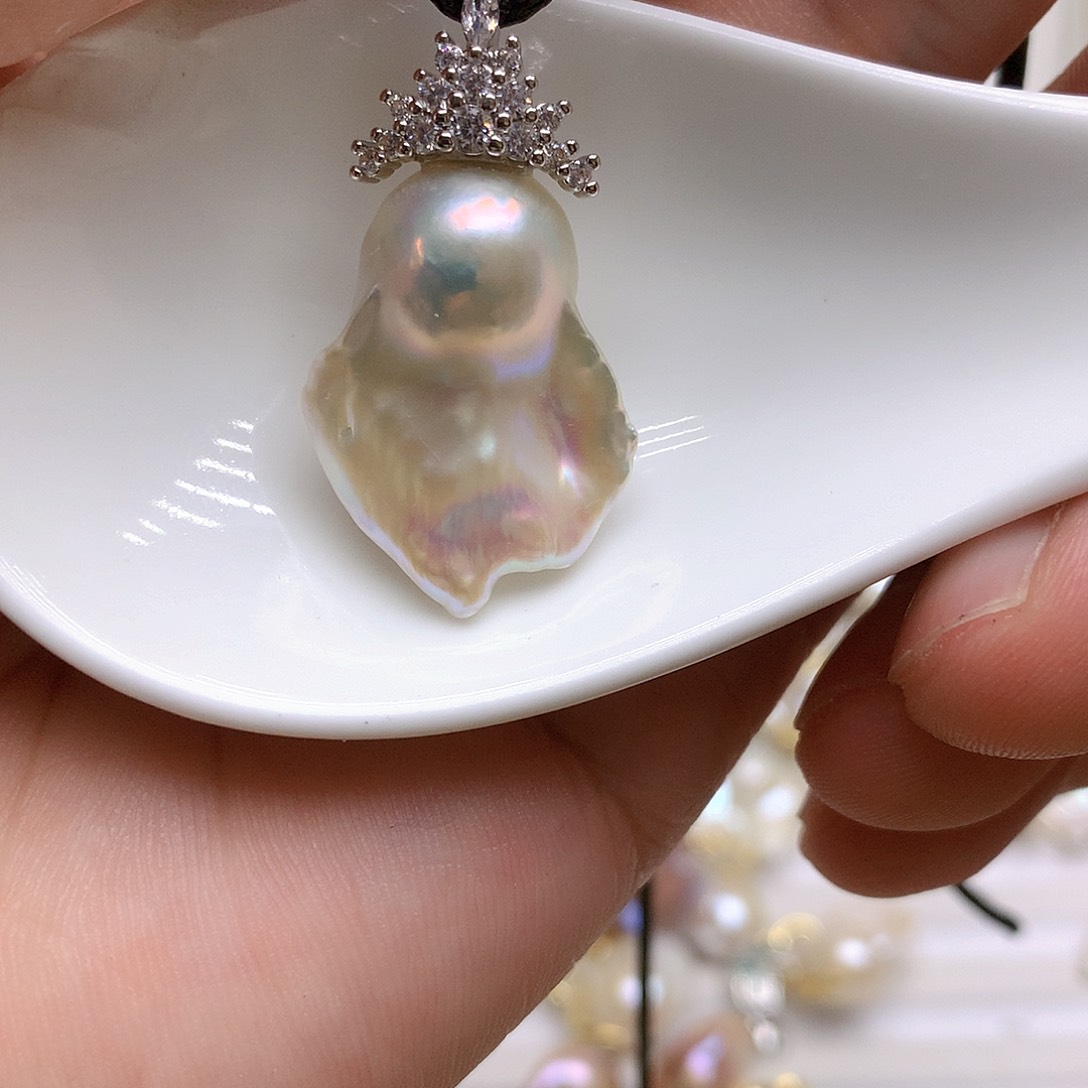 淡水珍珠未镶嵌颈饰912