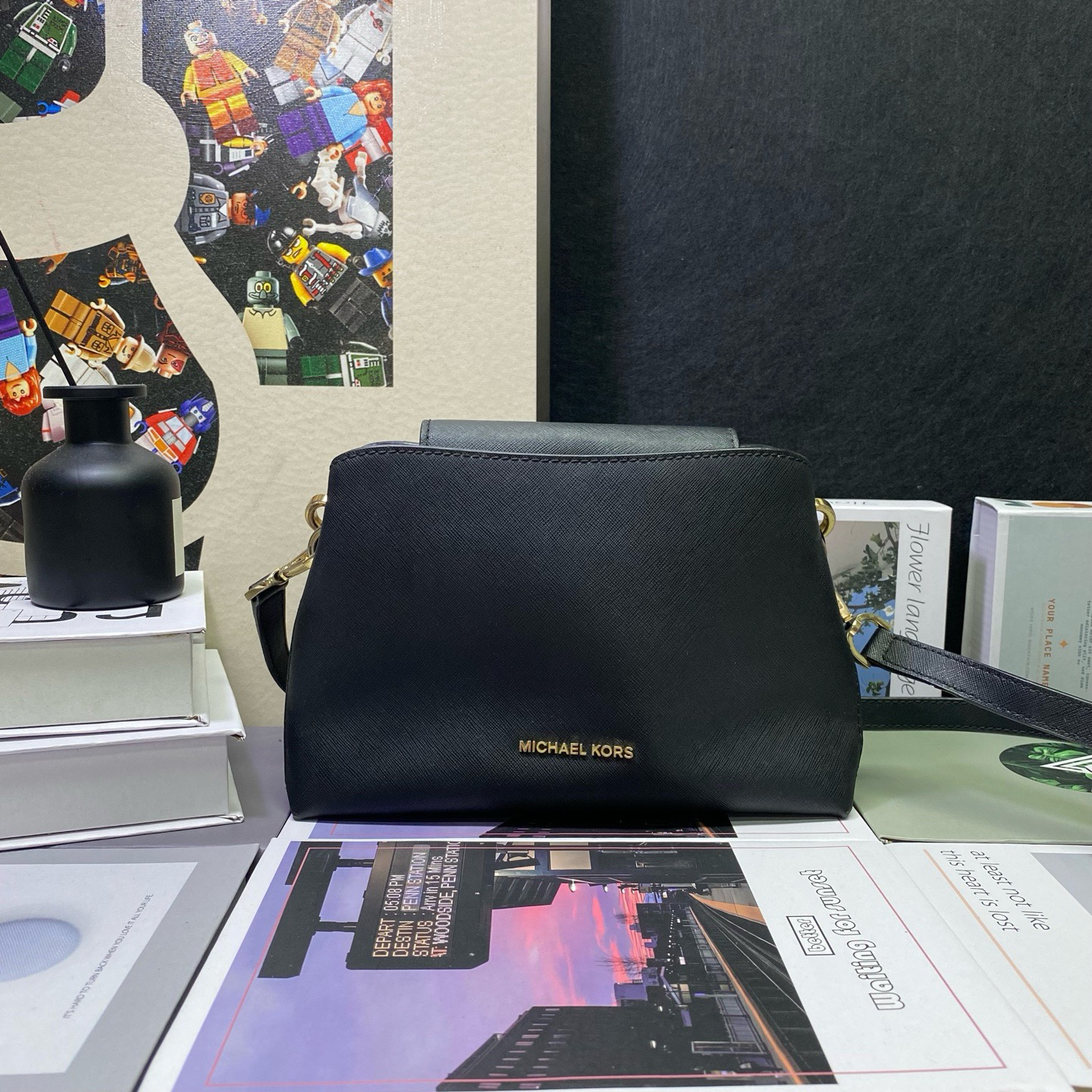 95新 MICHAEL KORS/迈克高仕 22427斜挎包23*15