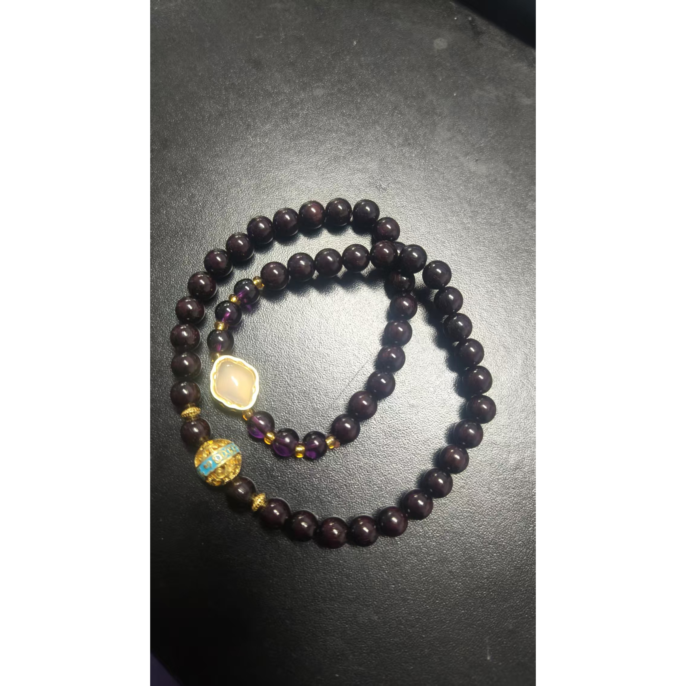 精选檀木手串（无礼盒）10108