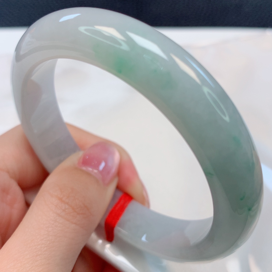 【闪购商品】翡翠手镯未镶嵌56圈