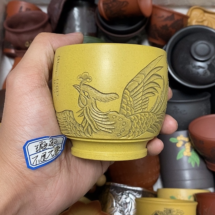 茶杯紫砂瑕疵不退不换
