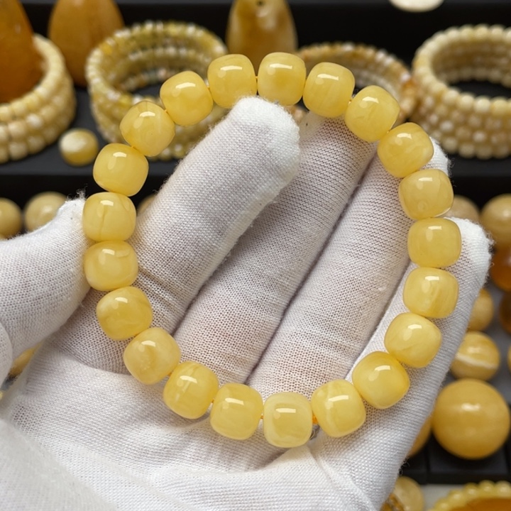 蜜蜡手链未镶嵌蜜蜡手串10